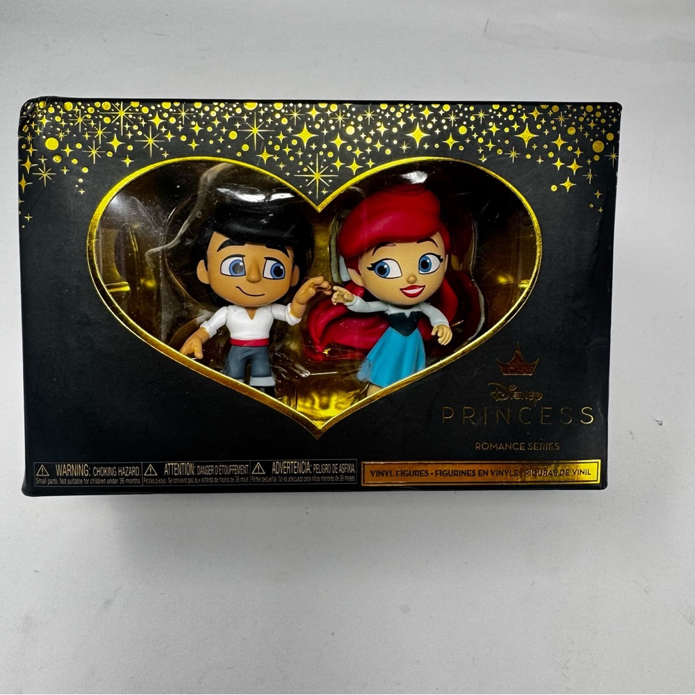 New Funko Disney Princess Romance Series Eric & Ariel Vinyl Figures 2-Pack.
